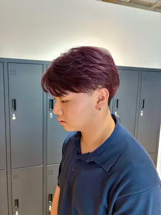ショート メンズ🌀バーバー 💈パーマ/RUKIのヘアスタイル