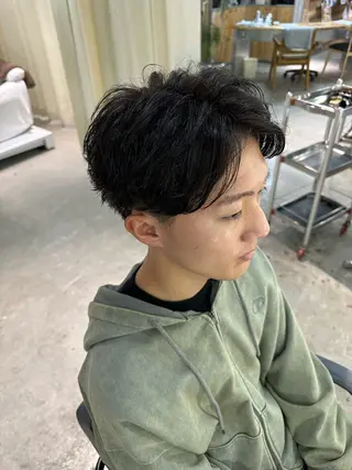 ショート メンズ 溜 一太のヘアスタイル