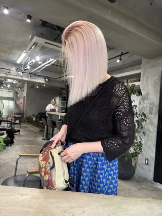 ショート カラー RoL by apollo所属・横浜ブリーチムラ直し 特化美容師/海崎剛史のヘアスタイル