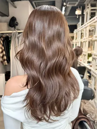 セミロング ✨似合わせカット/ 艶カラー恵比寿✨のヘアスタイル