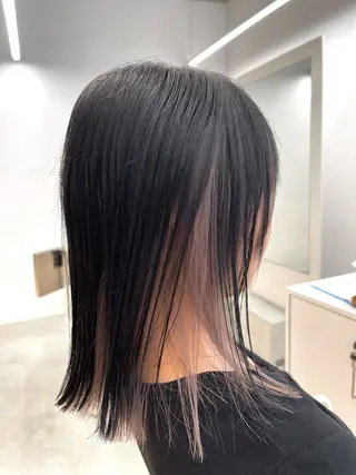 ミディアム カラー 柴田泰秀sotti. 髪質改善/ブリーチのヘアスタイル