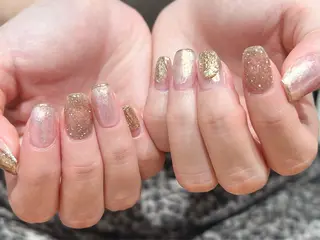 ネイル fumina 💚💛のネイルデザイン