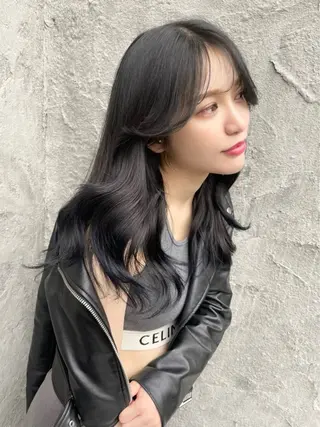 カラー レイヤーカット BLend 渋谷のヘアスタイル