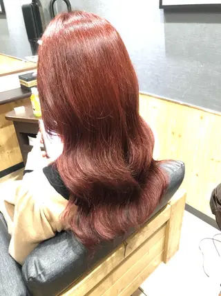 ロング カラー 🐥こ ま🐥のヘアスタイル