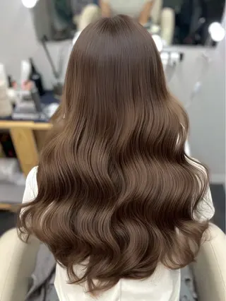 ロング カラー 艶髪/モテヘア🎀 MIHOのヘアスタイル