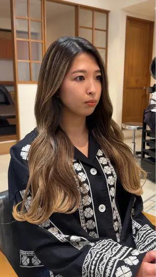 ロング レイヤー/顔まわり /亀戸錦糸町/なつきのヘアスタイル