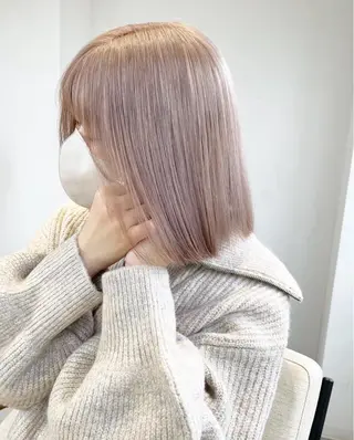 カラー 渋谷/ハイトーン/ 🪐airi🪐のヘアスタイル