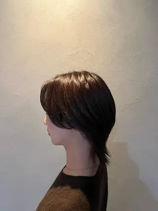 カラー yuto /ブリーチ /艶カラー/縮毛矯正のヘアスタイル