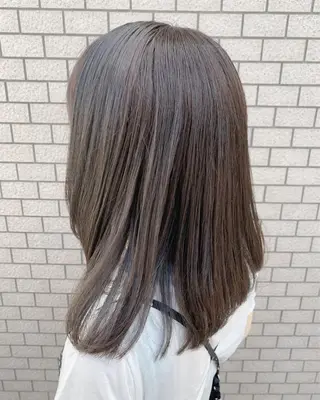 ミディアム 透明感ハイライト◎ 伊藤夏海のヘアスタイル