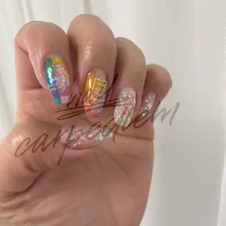 ネイル 城東区ネイルサロン carpediemのネイルデザイン