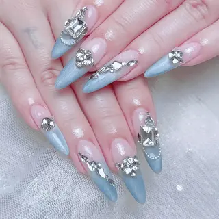 ネイル 🦋チップ長さだし 専門店🦋のネイルデザイン