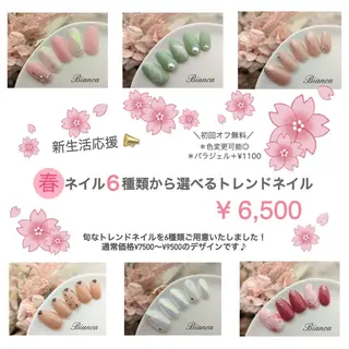 ネイル カワグチ/ Bianca中野のネイルデザイン