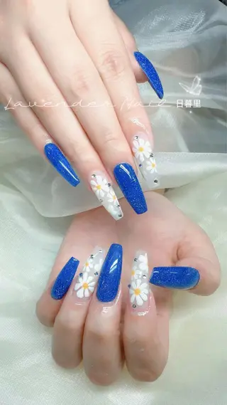 ネイル ラベンダー💖日暮里 ルル💖ネイルのネイルデザイン