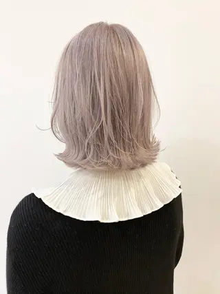 ショート カラー 美髪改善・ストレート 🌿エクステ/カンジのヘアスタイル