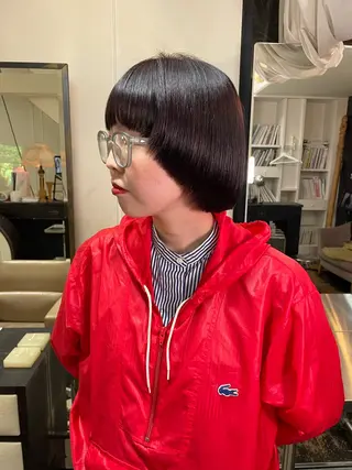 カラー RINKA 岡崎美容室のヘアスタイル