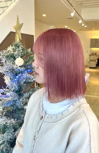 ミディアム カラー Emma ecole所属・Emma ecole /栄/RIOのヘアスタイル