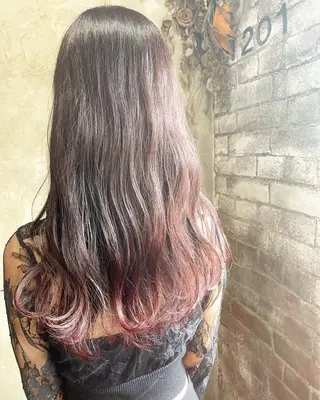 ロング カラー NO.6 Hair Work Shop所属・No.06 🎀manami.のヘアスタイル