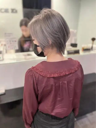 ショート カラー 🐺青木光太朗 ウルフ/レイヤー🐺のヘアスタイル