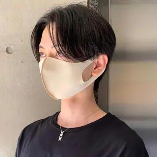 パーマ メンズ 酸性ストレート・ メンズ 三原 楊子のヘアスタイル