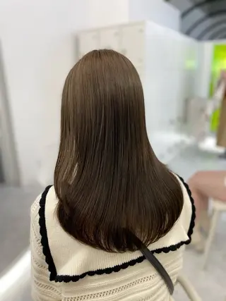 カラー 🤍透明感グレージュ オリーブ🤍RINのヘアスタイル