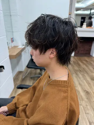 ショート メンズ Ameri Hair Salon所属・yuma 藤井佑馬のヘアスタイル