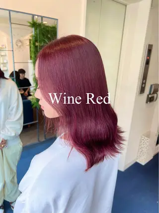 ミディアム カラー Hanna by W_SALONのヘアスタイル