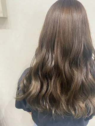 ロング カラー N°+aero 😊れいか😊のヘアスタイル