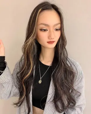 ロング カラー box mico. mutsumiのヘアスタイル