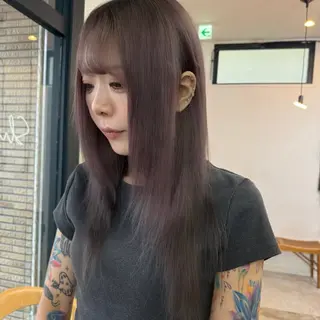 ロング カラー shin enom yuukaのヘアスタイル