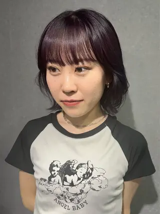 ミディアム カラー est-r.Fukuoka所属・マエダルイ🫧 韓国ヘア🫧博多のヘアスタイル