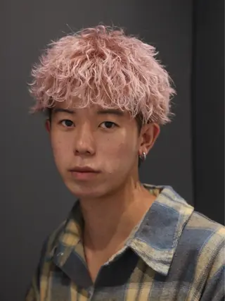 カラー パーマ ヘアアレンジ メンズ メンズ特化❤️🔥 RIKU❤️🔥のヘアスタイル