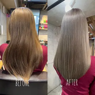 ロング カラー BEKKAN by youres hair所属・当日予約OK⭕️ 佐藤太一のヘアスタイル