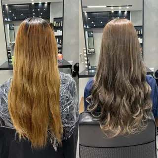 ロング カラー ヘアアレンジ ar+ ❤︎ maiのヘアスタイル