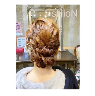 ヘアアレンジ sHioN髪質改善 美髪矯正／ヘア着付けのヘアスタイル