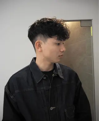パーマ メンズ 中山 皓貴のヘアスタイル