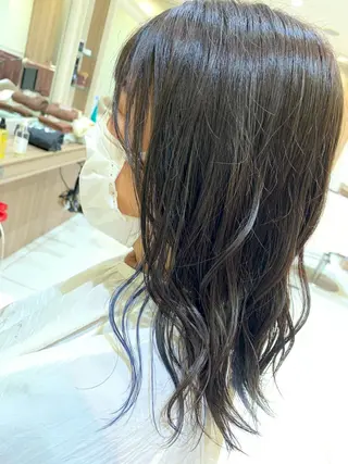 セミロング カラー CUT STUDIO 141所属・渡部 恭子のヘアスタイル