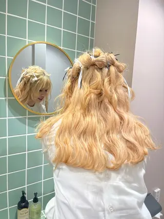 ロング ヘアアレンジ the path sora♡のヘアスタイル