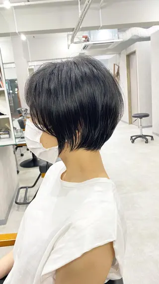 ショート エリュ所属・⭐️ショート⭐️美髪 矯正⭐️水口陸のヘアスタイル