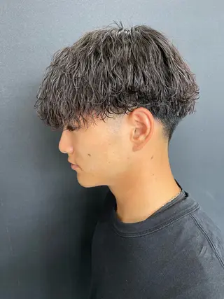 ミディアム パーマ メンズ beautystadium529所属・高橋 裕利のヘアスタイル