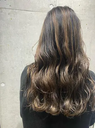 ロング カラー カットカラー特化 ⭐️代表⭐️のヘアスタイル