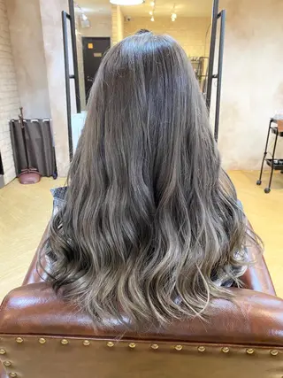 ロング カラー 髪質改善 ヒデのヘアスタイル