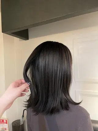 ミディアム bianco produce by L’Aube所属・⠀ NONOKAのヘアスタイル