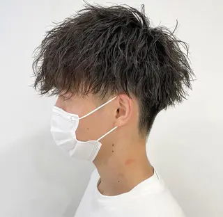 ショート カラー メンズ 🤎大人かわいい🤎 韓国レイヤー🤎力丸のヘアスタイル