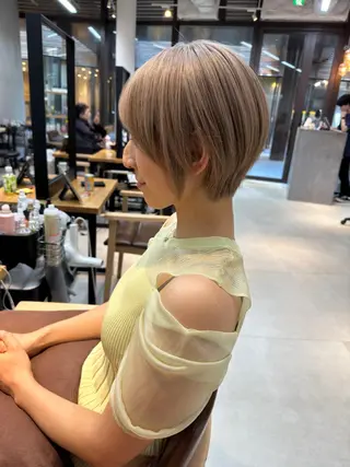 ショート mee.urawa所属・似合わせショート×透 明感/やじまたかしのヘアスタイル