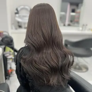 カラー 🌿赤み消し艶カラー ✨BABY上野🌿のヘアスタイル