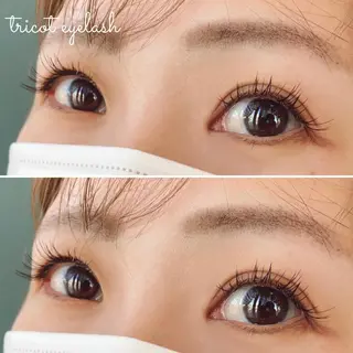 マツエク・マツパ tricot 藤元のマツエク・マツパデザイン