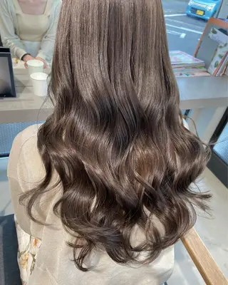 ロング パーマ パーマ/レディース カット/伊藤萌のヘアスタイル