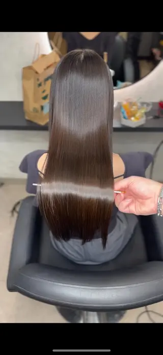 ロング カラー ヘアアレンジ 🫧新宿 髪質改善 /サスケ🫧のヘアスタイル