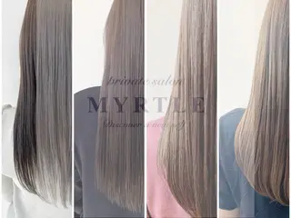 ミディアム MYRTLE TSUNODAのヘアスタイル