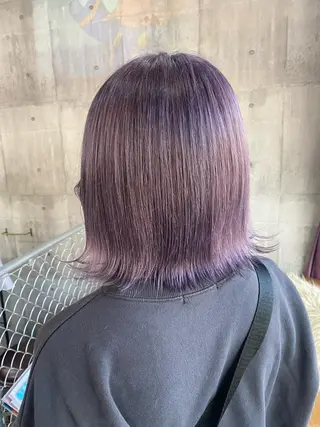 セミロング カラー SHURI❤️‍🔥 中/韓mix ♡のヘアスタイル